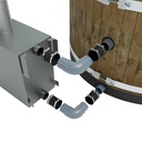 90 Grad Ofenanschluss