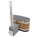 Schaffelbad mit Kunststoffwanne CULT Ofen