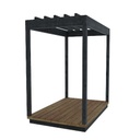 Kirami FinVision Annex Pergola Nordic misty