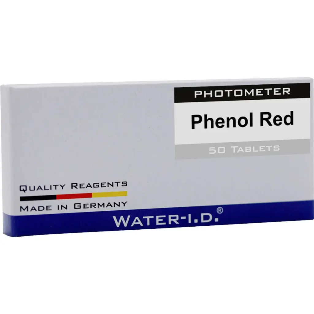 PoolLAB 50 Tabletten Phenol Red (pH) von Water ID