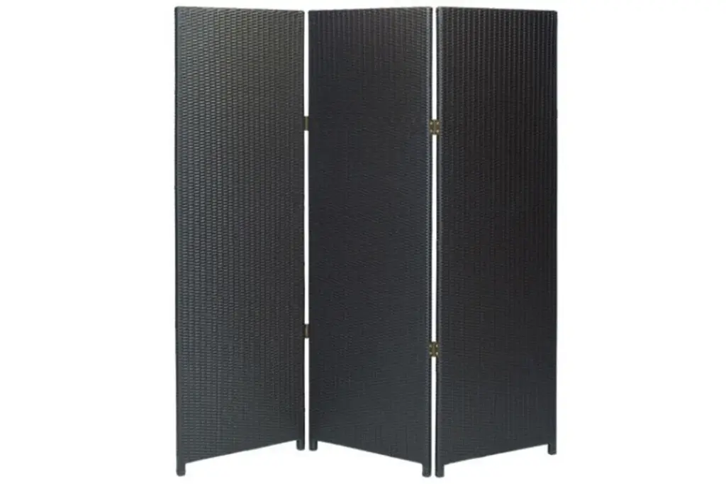 Paravent aus Polyrattan