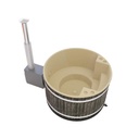 Family Hot Tub mit Holzofen Ø 1,7 m