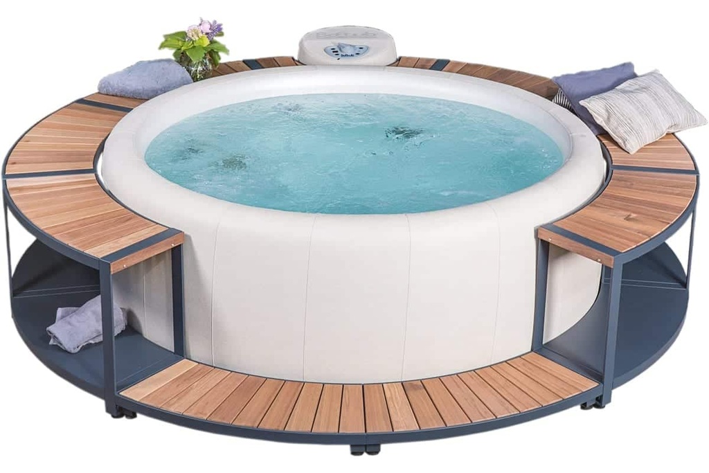Softub Umrandung Stausee