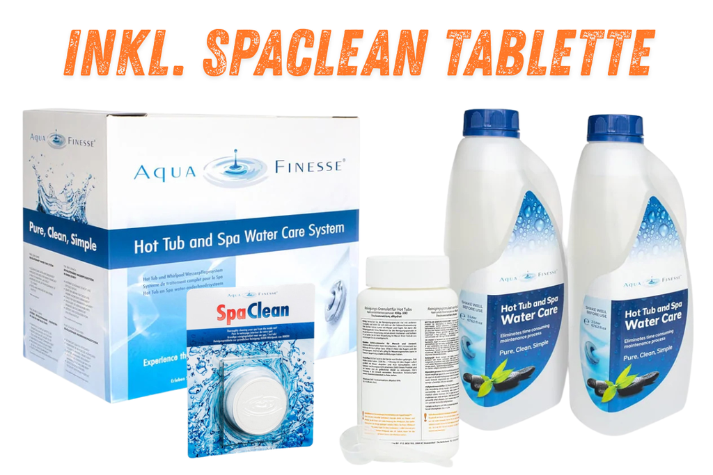 AquaFinesse Wasserpflegeset & Spa Clean