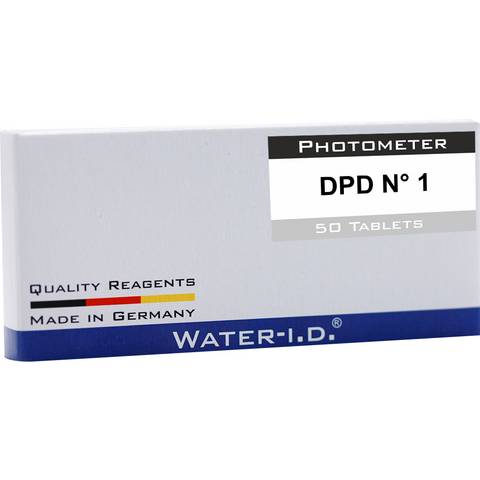 PoolLAB 50 Tabletten DPD Nr 1 von Water ID