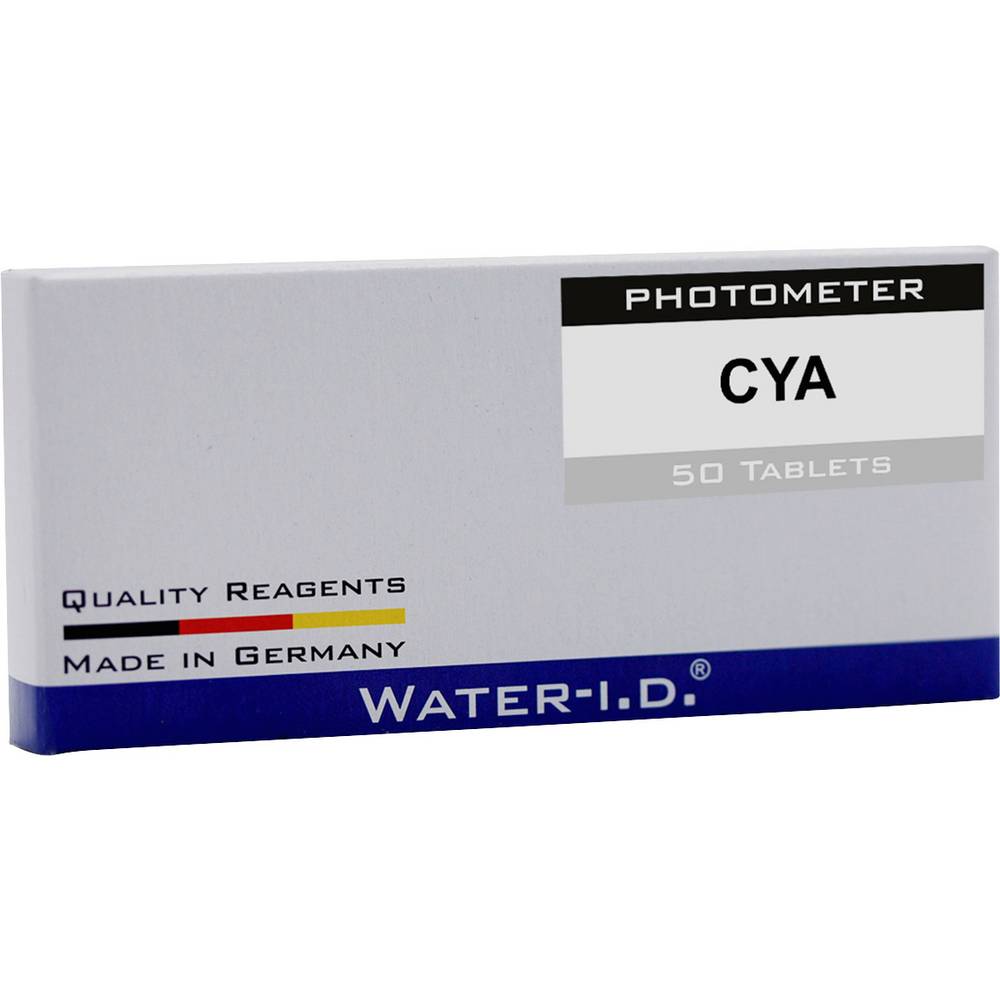 PoolLAB 50 Tabletten Cyanusäure von Water ID