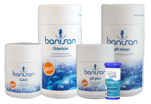 Chlor-Wasserpflege Set
