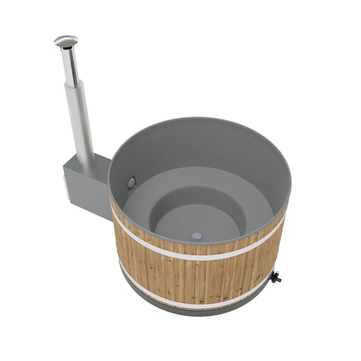 Kirami Breezy Thermokiefer mit Holzofen